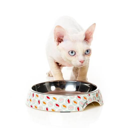 FuzzYard Sushi Delight - Melamine Cat Bowl