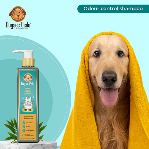 Dogsee Veda Tea Tree Odour Control Dog Shampoo 400ml