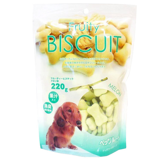 Petz Route Fruity Biscuit Melon Dog Treats