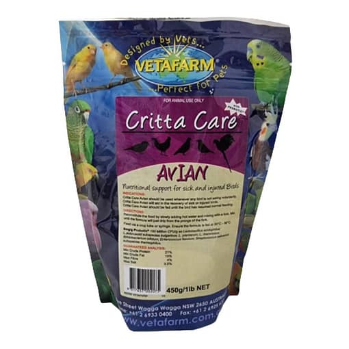 Vetafarm+Avian+Crittacare+450g