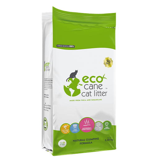 Eco Cane Cat Litter Natural Scented 3.28kg