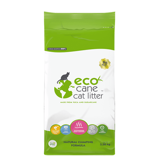 Eco Cane Cat Litter Natural Scented 3.28kg