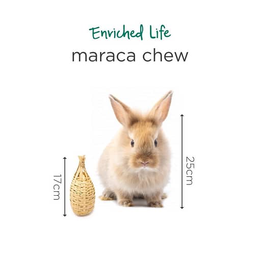 Oxbow Enriched Life - Maraca Chew Toy for Small Animals