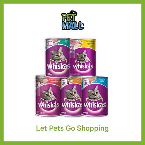 Whiskas Canned Wet Food for Cats 400g