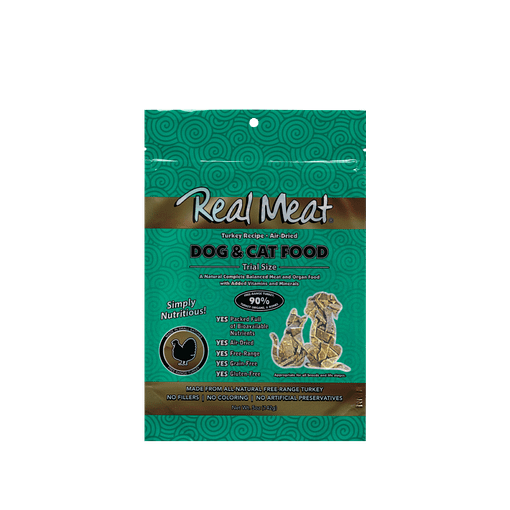 Real Meat Turkey Air-Dried Food 5oz