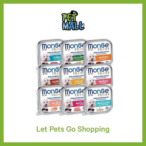 Monge Fresh Pate & Chunkies Wet Dog Food