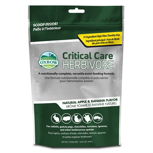 Oxbow Critical Care Herbivore Apple & Banana Flavor Supplements