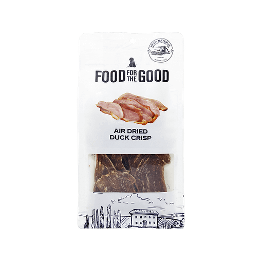 Food For The Good Air Dried Duck Crisp Dog Treats