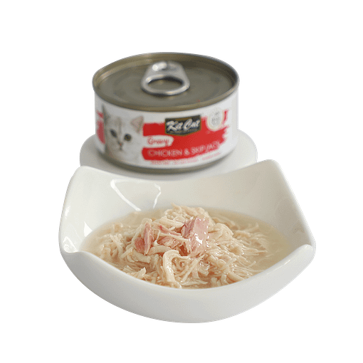 Kit Cat Gravy Chicken & Skipjack 70g