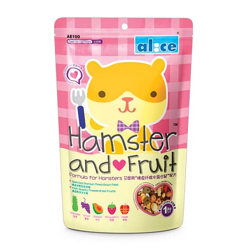 Alice Hamster & Fruit 500g