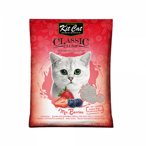 Kitcat Cat Litter 10L/7kg (Mix Berry)