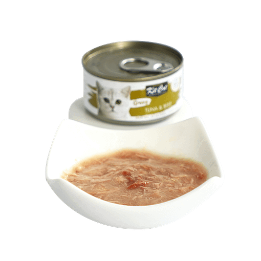 Kit Cat Gravy Tuna & Beef 70g