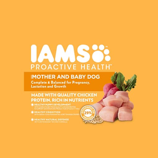 IAMS Dog Food Dry Food Mother and Baby Dog 3kg