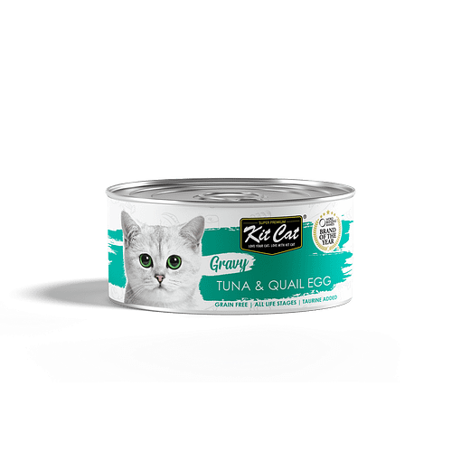 Kit Cat Gravy Tuna & Quail Egg 70g