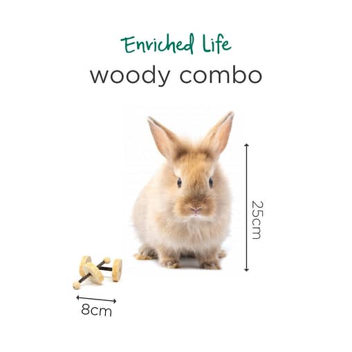 Oxbow Enriched Life - Woody Combo Toy for Small Animals