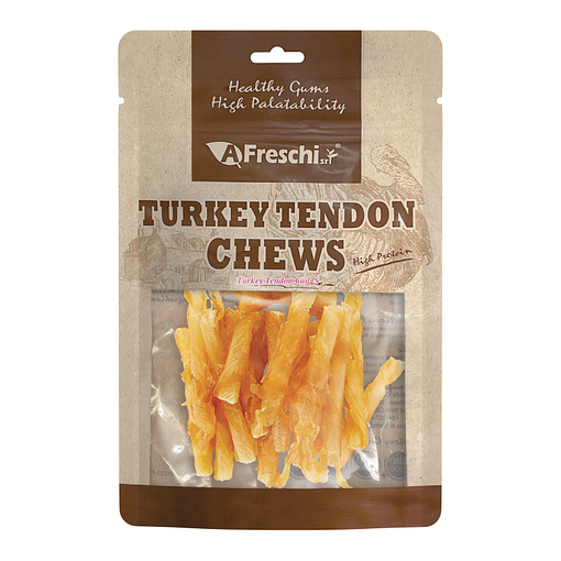 Afreschi Turkey Tendon Coil Dog Treats Small