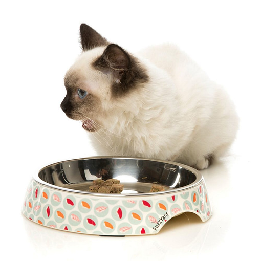 FuzzYard Sushi Delight - Melamine Cat Bowl