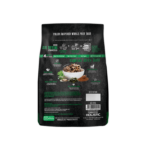 Absolute Holistic Air Dried Chicken & Hoki For Dog