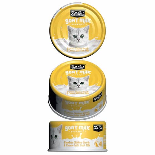 Kit Cat Goat Milk Gourmet Chicken & Cheese 70g