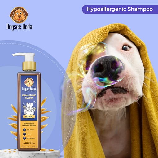 Dogsee Veda Oatmeal Hypoallergenic Dog Shampoo