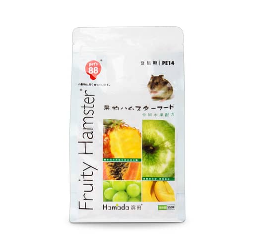 PKPE14&40 - Fruity Hamster Food 550g