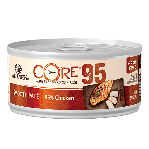 Wellness Core 95% Chicken Pate Cat Food 5.5oz