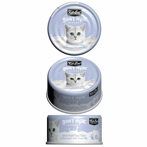 Kit Cat Goat Milk Gourmet Tuna & Whitebait 70g