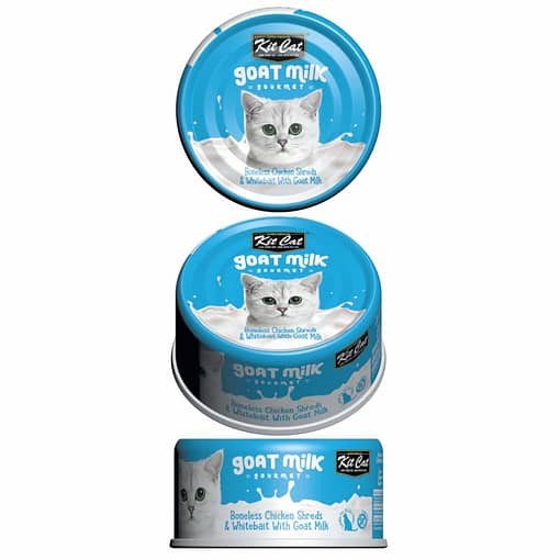 Kit Cat Goat Milk Gourmet Chicken & Whitebait 70g