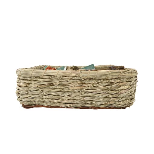 Oxbow Enriched Life - Twisty Rings & Willow Bundle Basket for Small Animals