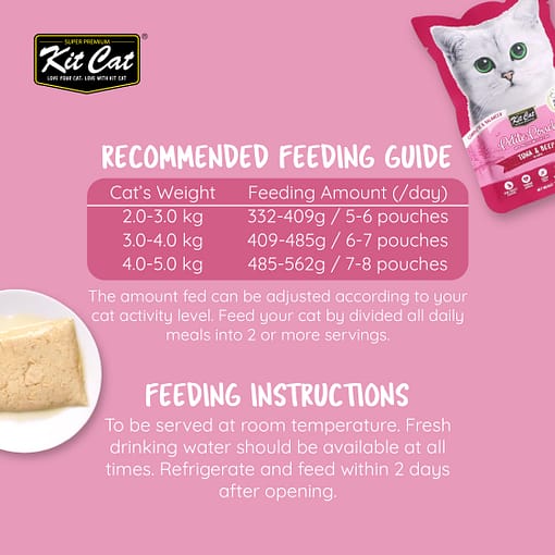 Kit Cat Petite Pouch Tuna & Beef Wet Cat Food