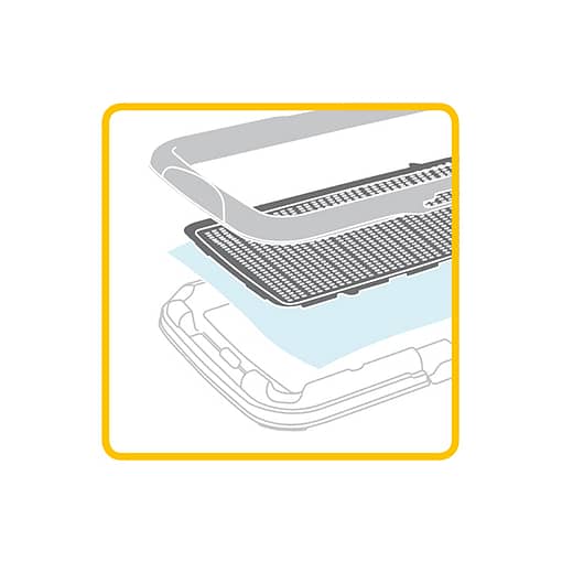 Stefanplast Pee Tray with Turret