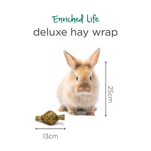 Oxbow Enriched Life - Deluxe Hay Wrap Toy for Small Animals