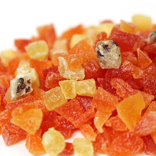 AniMan Dried Apple Kiwi & Papaya Fruit Treats For Small Animals