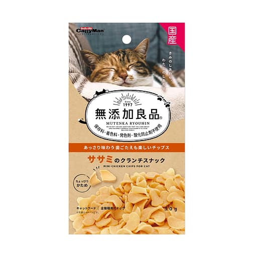 CattyMan Non Add Mini Chicken Chips 30g