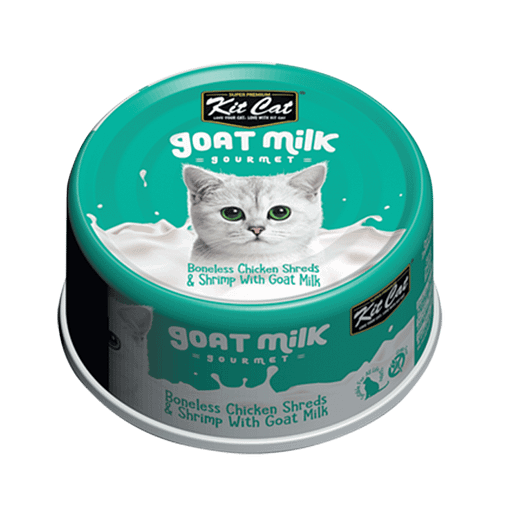 Kit Cat Goat Milk Gourmet Chicken & Shrimp 70g