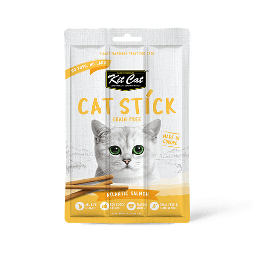 Kit Cat Grain Free Cat Stick - Atlantic Salmon