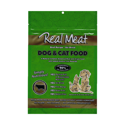 Real Meat Beef Air-Dried Food For Cat & Dog 14oz