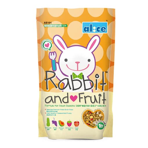 PKAE101 - Adult Rabbit & Fruit 1kg