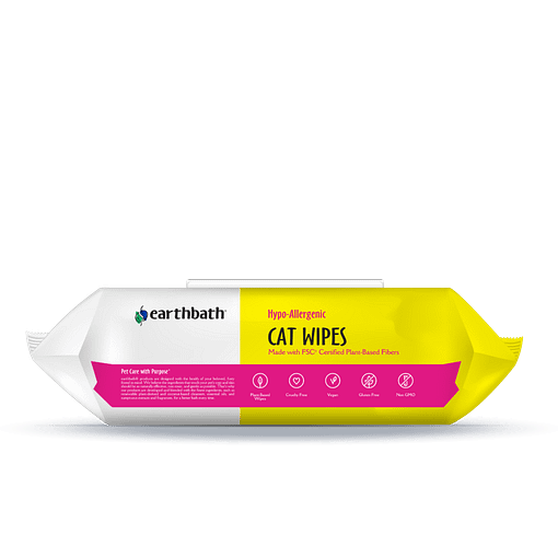 Earthbath Hypo-Allergenic Wipes For Cat