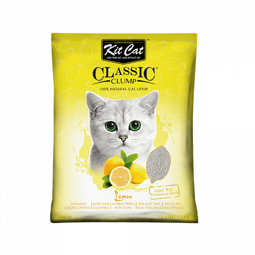 Kitcat Cat Litter 10L/7kg (Lemon)