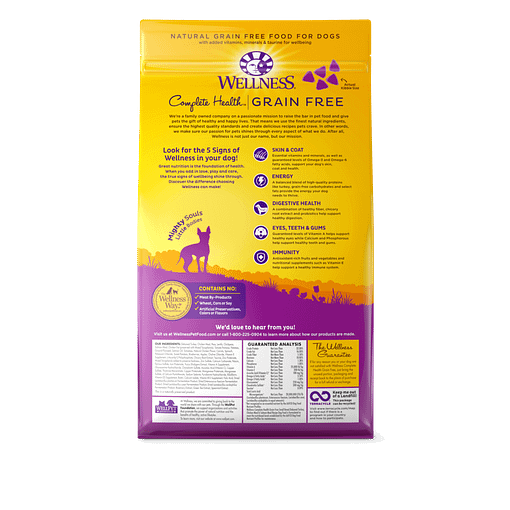 Wellness Complete Health Grain-Free Small Dog - Deboned Turkey, Chicken & Salmon