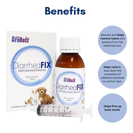 Animedx Diarrheafix for Cats & Dogs 100ml