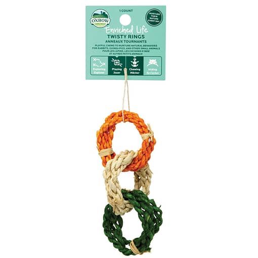 Oxbow Enriched Life - Twisty Rings Toy for Small Animals