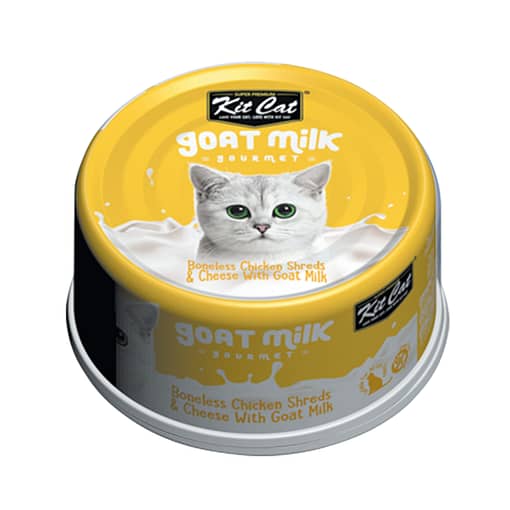 Kit Cat Goat Milk Gourmet Chicken & Cheese 70g