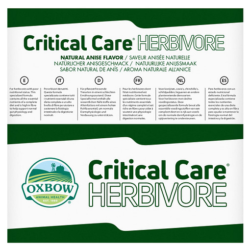 Oxbow Critical Care Anise Flavor Supplements