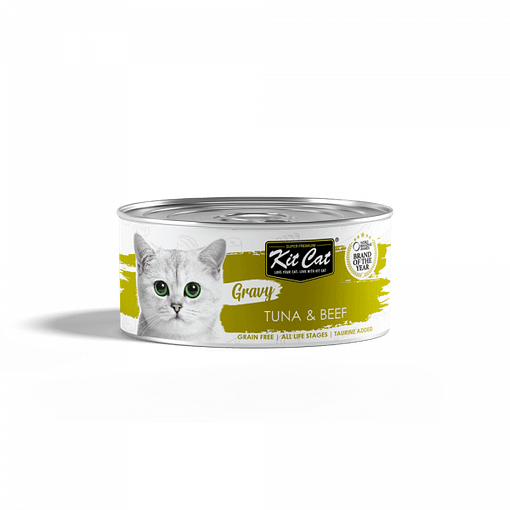 Kit Cat Gravy Tuna & Beef 70g