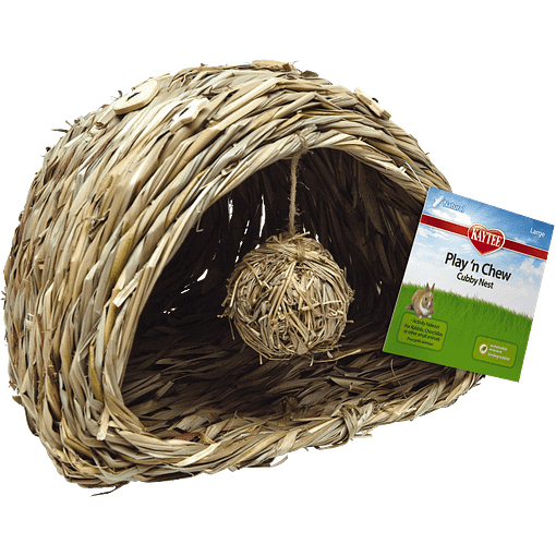 Kaytee Natural Play-N-Chew Nest Large