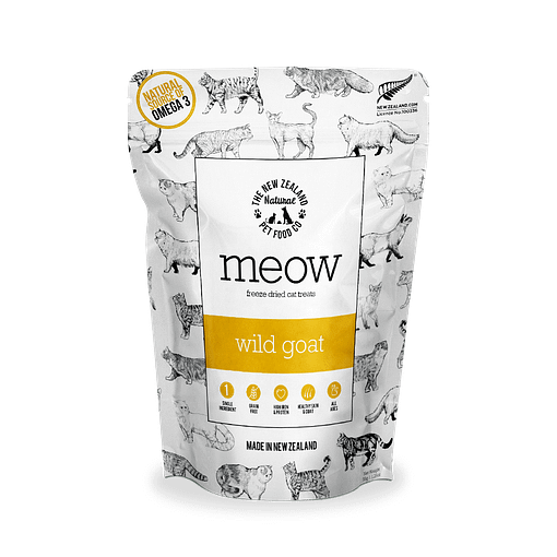 MEOW F/D Raw Wild Goat Treats 50g