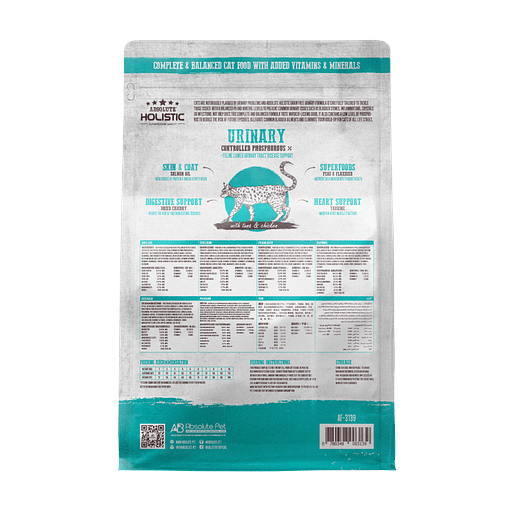 Absolute Holistic Grain Free Dry Cat Food - Urinary