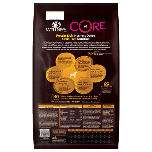 Wellness Core Grain-Free for Small Dog Breed – Puppy